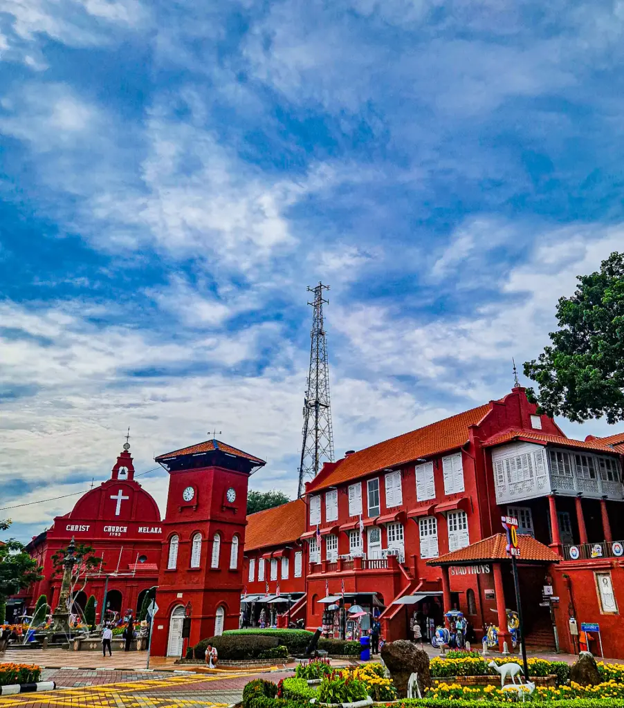 Stadbuys and Christ Church, Malacca