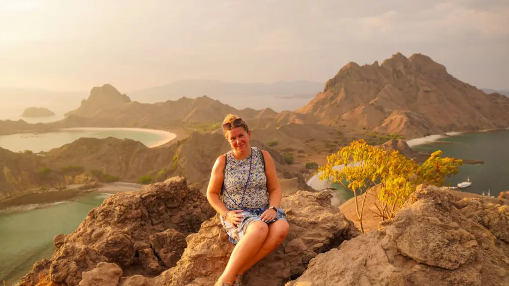 Em on Padar island