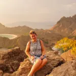 Em on Padar island