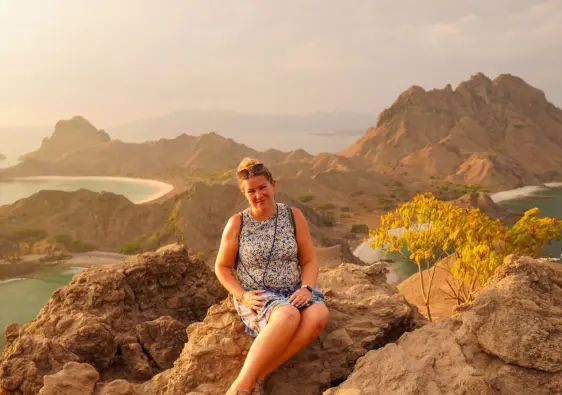 Em on Padar island