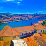 view of porto skyline