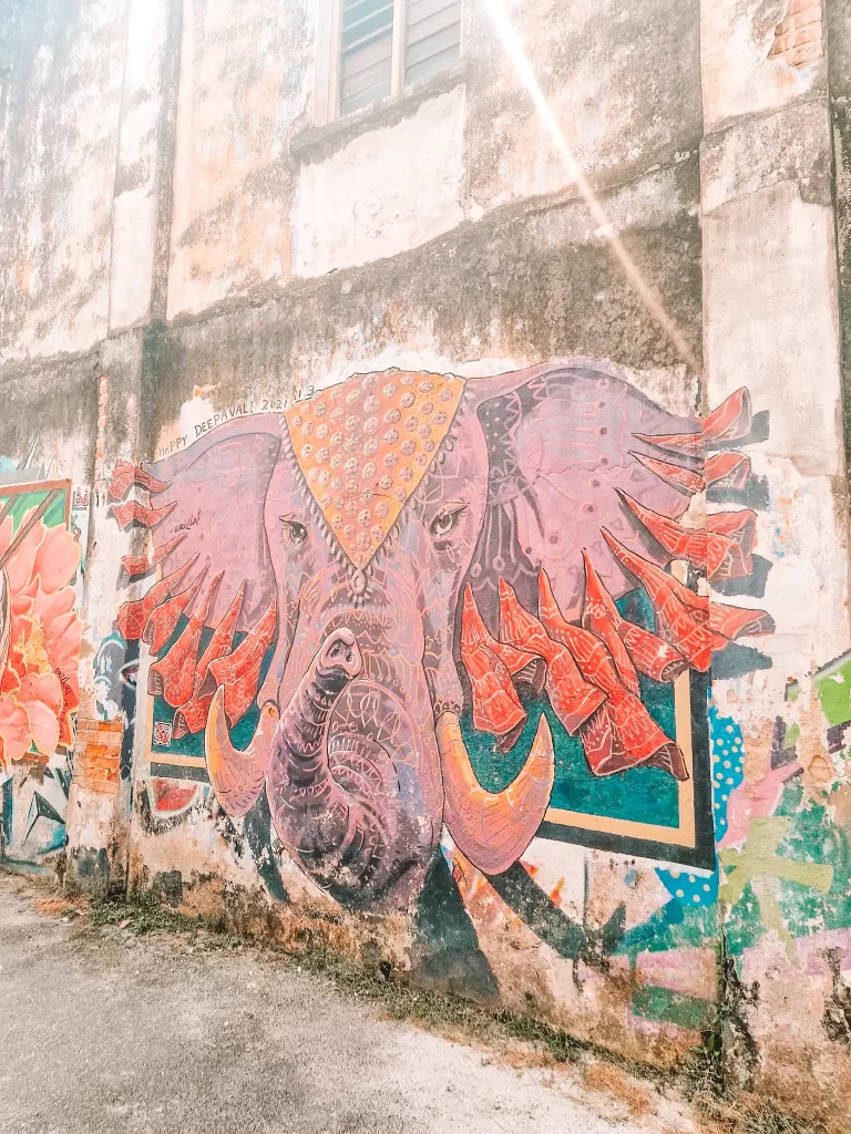 Elephant street art